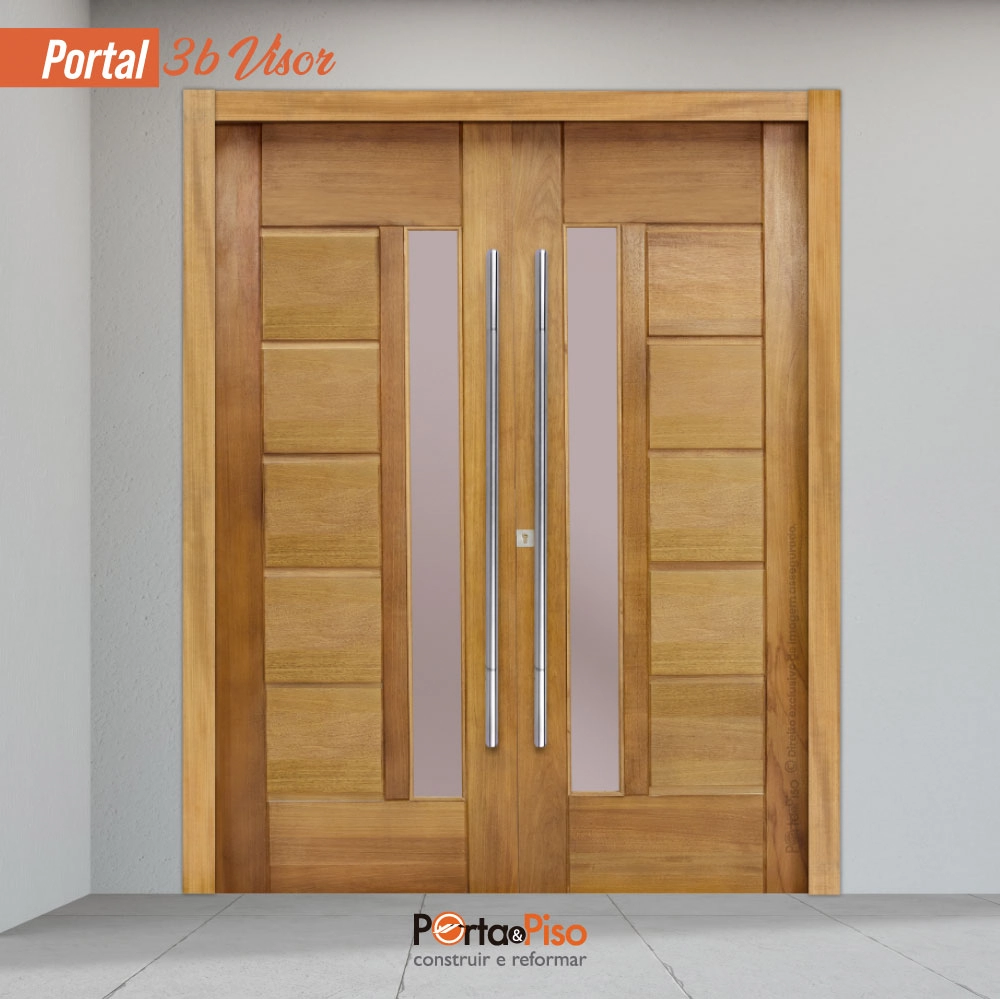 Kit Portal Duplo 3b Visor Mapaf 130x215cm