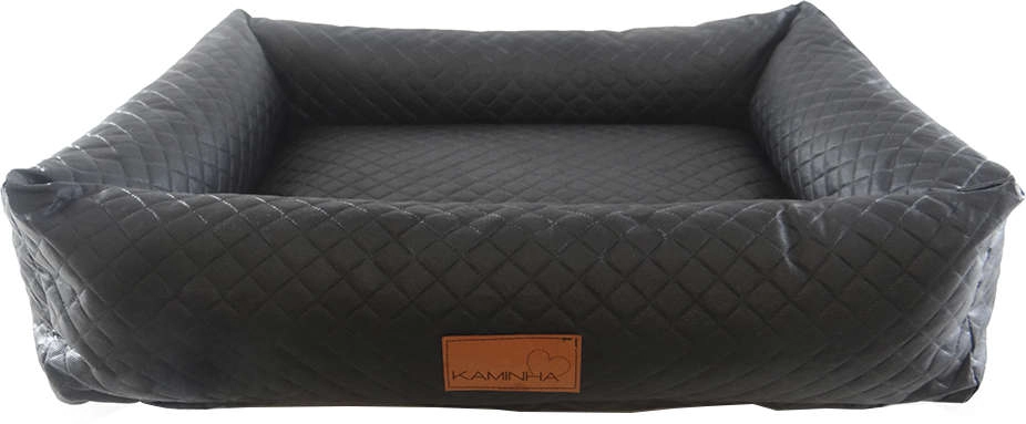 Cama Pet Corino Preto G
