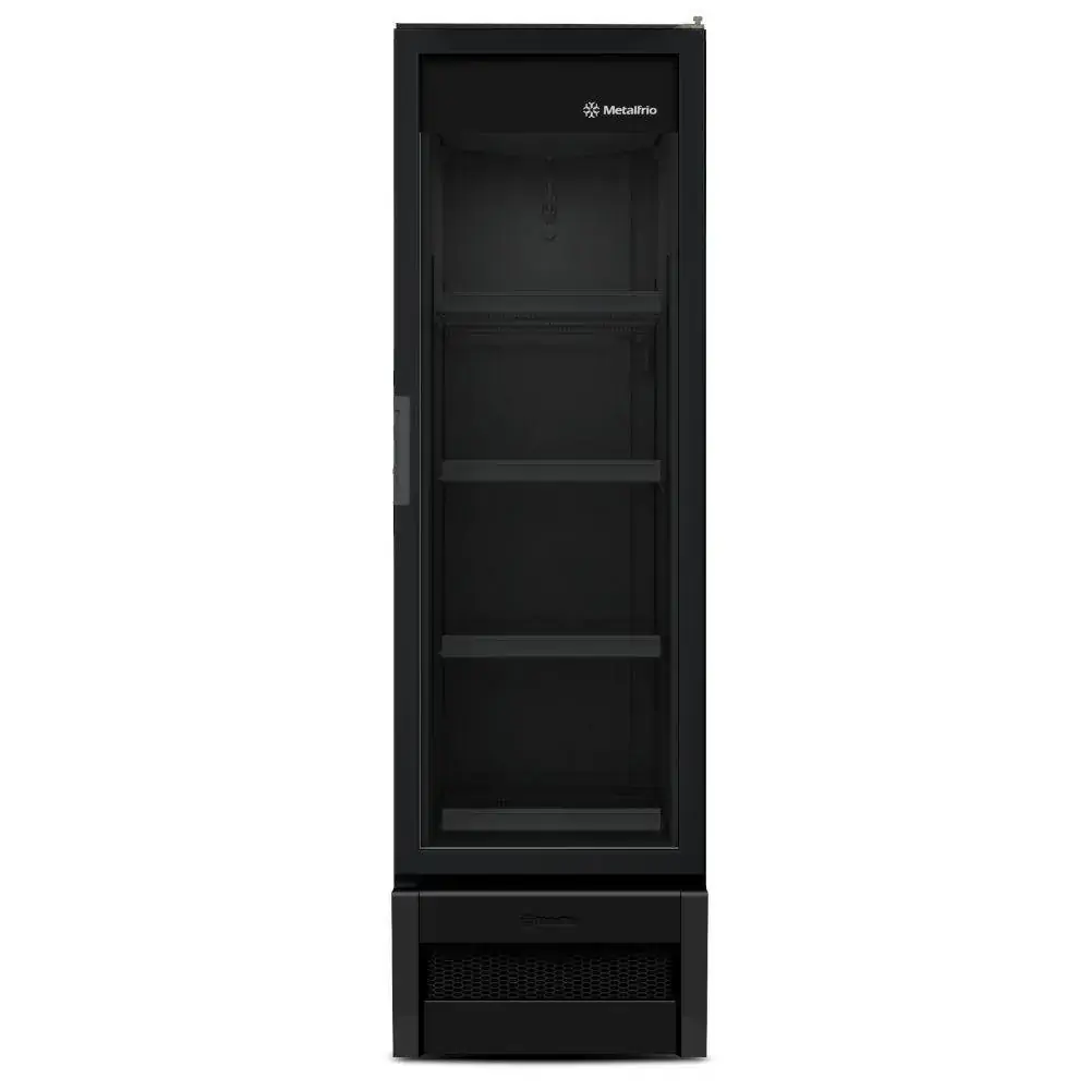 Refrigerador Vitrine Metalfrio 324l Vb28rh Tq.pla.black 220v