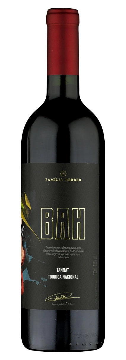 Vinho Família Bebber Bah Tannat - Touriga Nacional 750ml