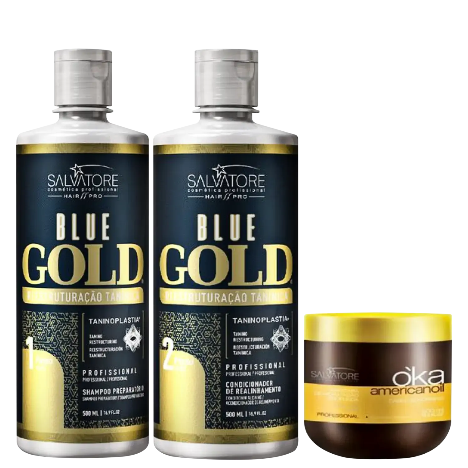 Blue Gold Rt Kit Sh Cond 2x500ml Salvatore