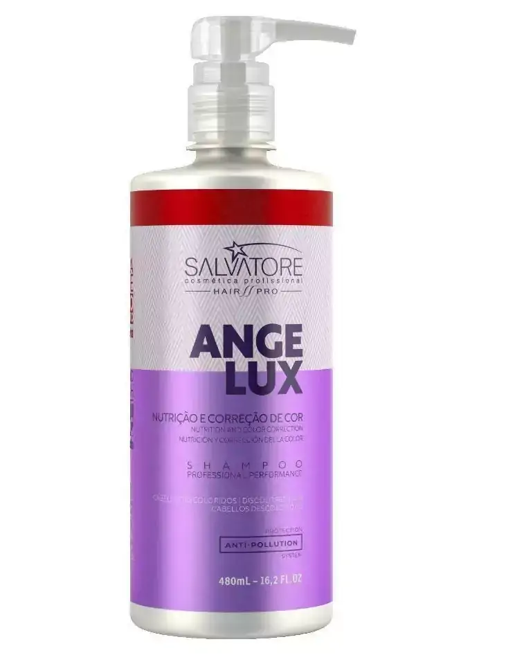Shampoo Angelux Matizador Salvatore 480 ml