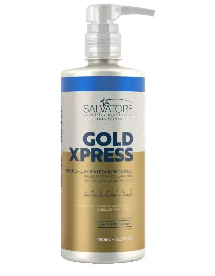 Shampoo Gold Xpress Salvatore 480 ml