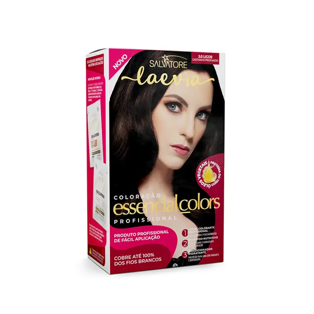 Kit Coloracao Salvatore 3.0 Castanho Profundo