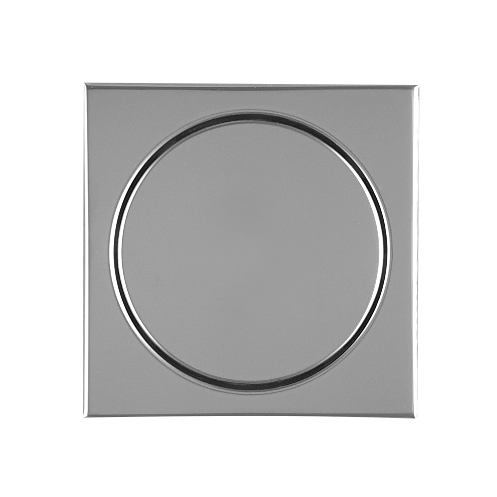 Ralo Elegance Inox Espelhado 12,5 X 12,5 Cm