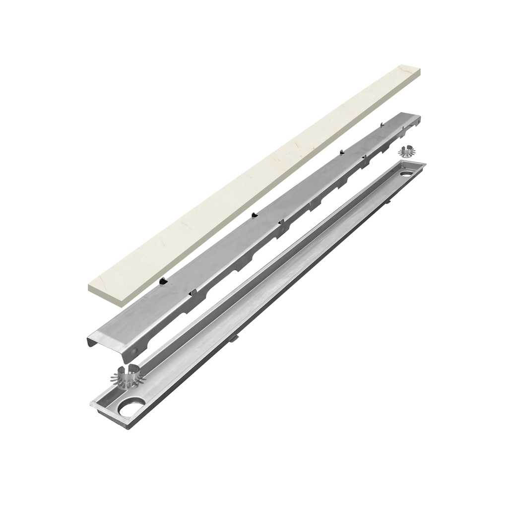 Ralo Linear Inox Oculto 150 Cm
