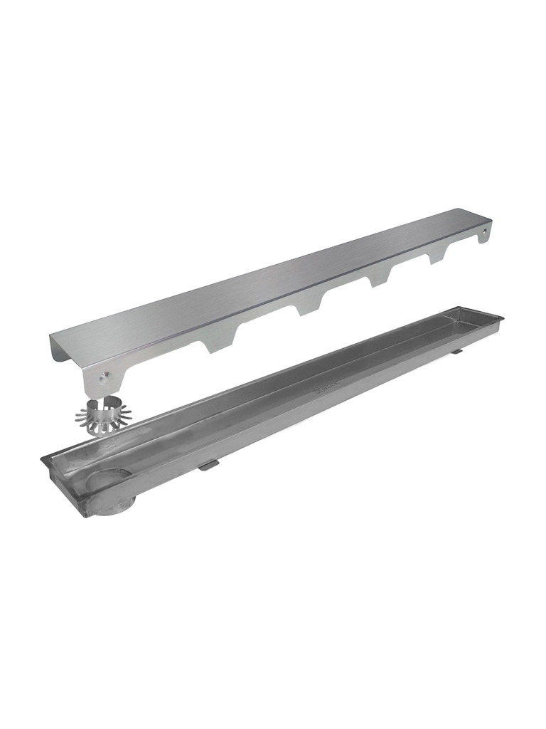 Ralo Linear Inox Escovado 100 Cm