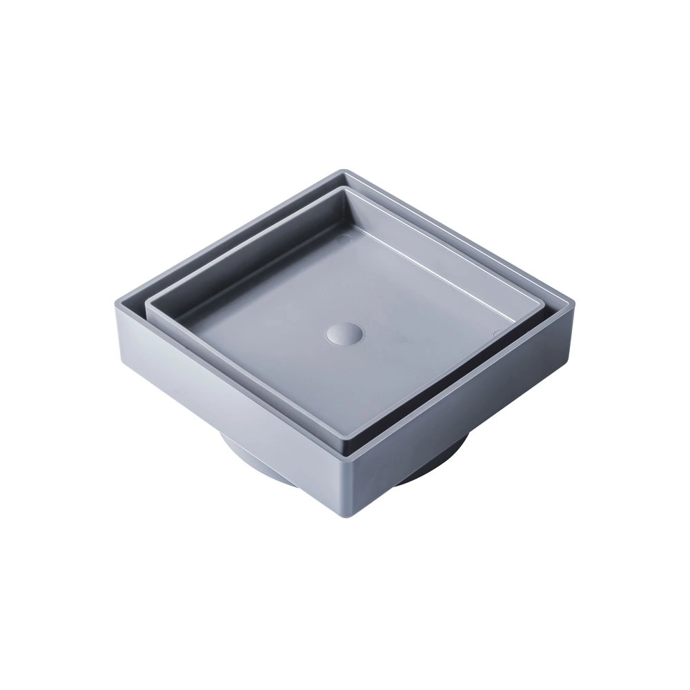 Ralo Oculto Amatacasa Platina 10x10 Cm