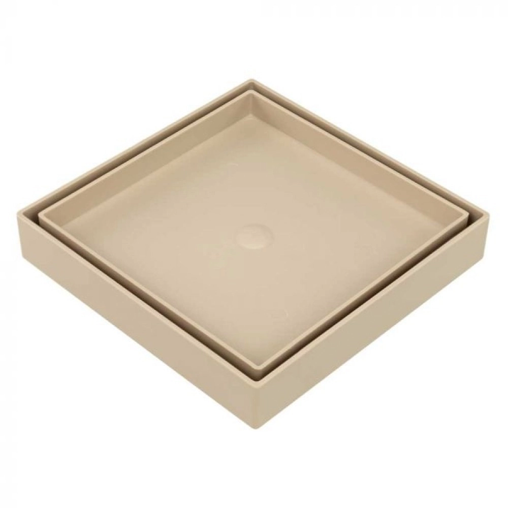 Ralo Oculto Amatacasa Bege 15x15 Cm