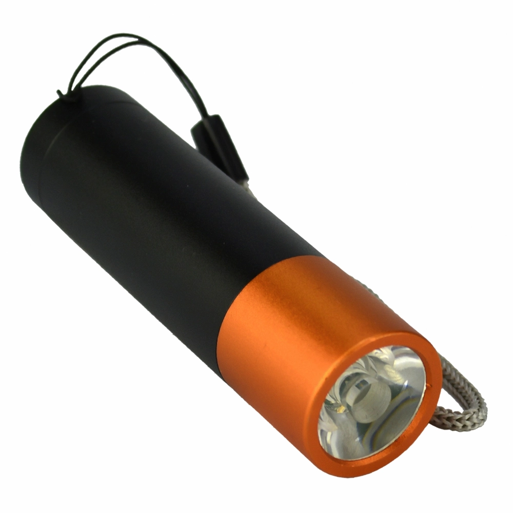 Mini Lanterna De Mão Com Cordão Led Cbrn16594