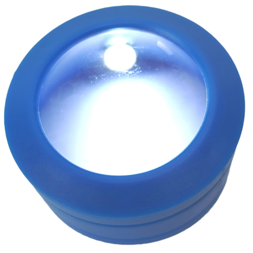 Lente De Aumento Lupa De Mão Com Luz Zoom 5x 1 Leds Kit 3 Peças Cbrn20775