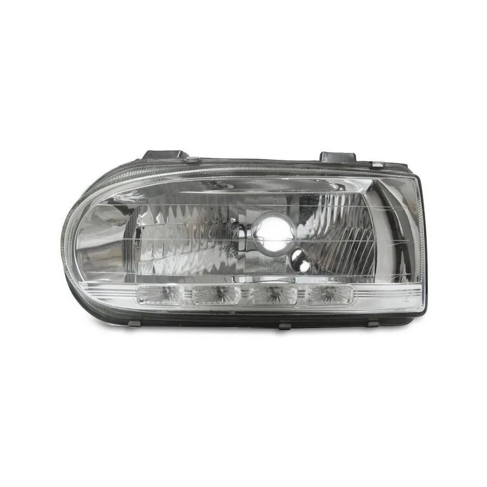 Farol Principal Lado Direito Máscara Cromada Modelo Arteb H4 - AUTOMOTIVE IMPORTS ZN6160042