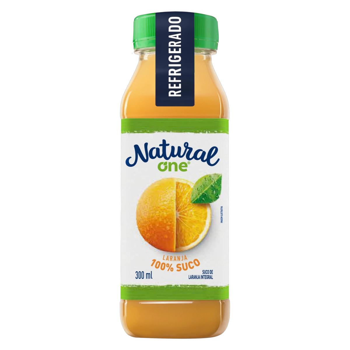 Suco Integral Laranja Natural One Refrigerado Garrafa 300ml