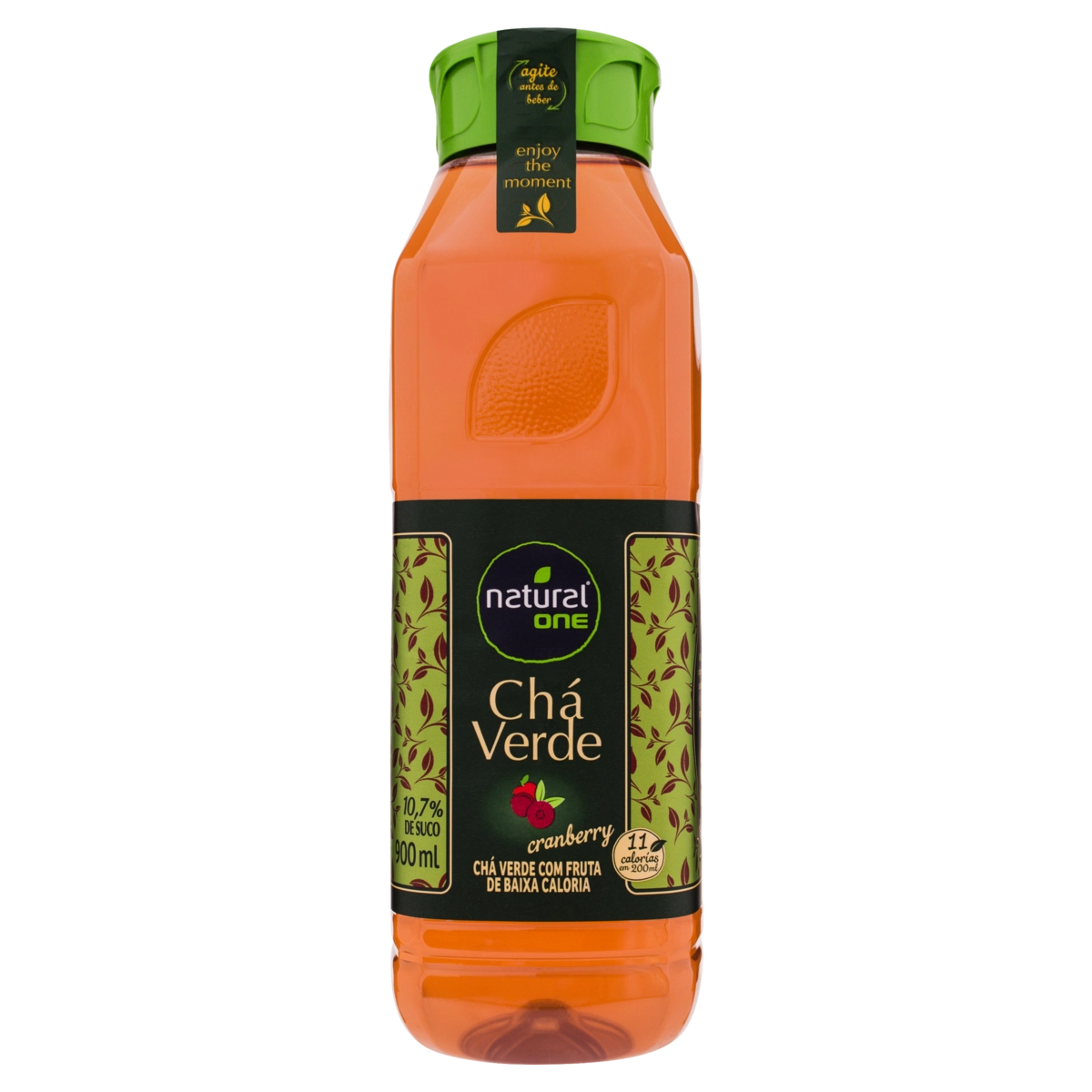 Chá Verde Cranberry Natural One Garrafa 900ml