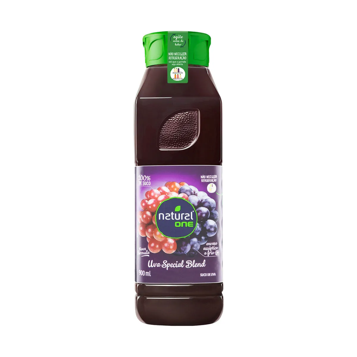 Suco Uva e Maçã Natural One Ambiente Garrafa 900ml
