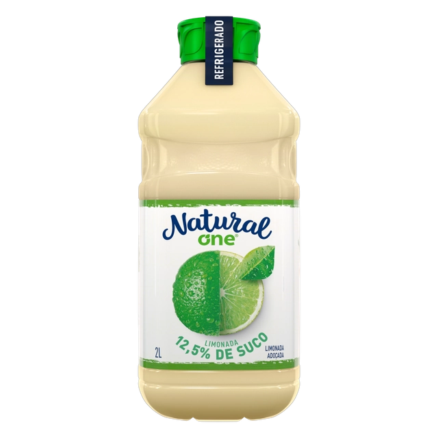 Limonada Adoçada Refrigerada Natural One 2l Fardo 6 Unidades