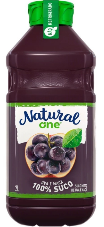 Suco Misto De Uva E Maçã Ambiente Natural One 2l Fardo 6 Unidades