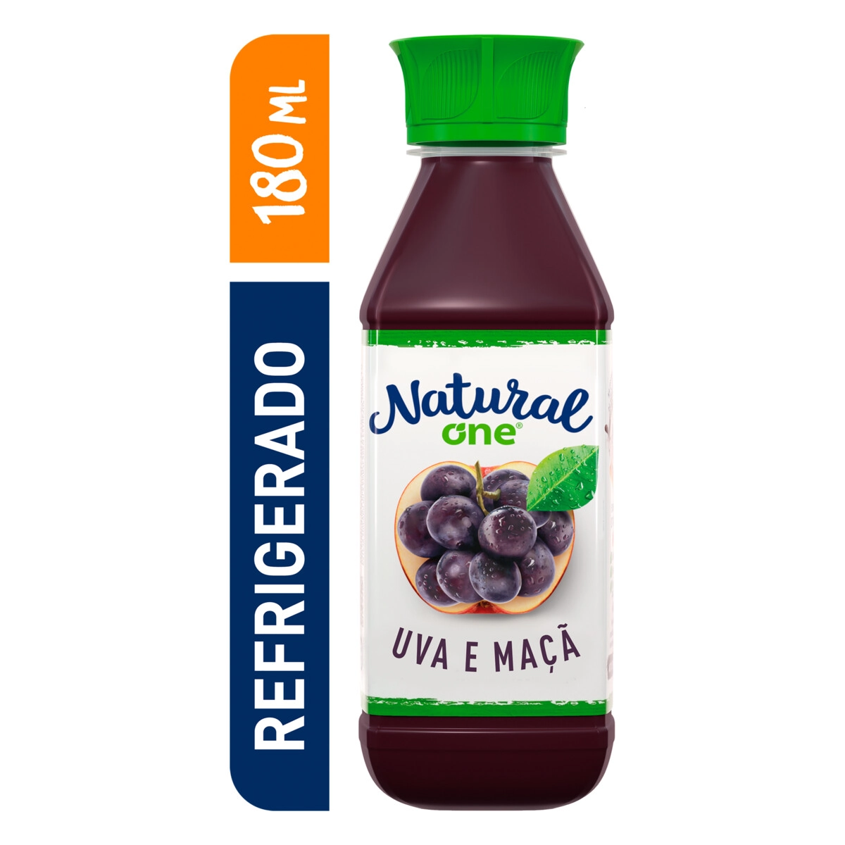 Suco Misto Special Blend Uva e Maçã Natural One Refrigerado Garrafa 180ml