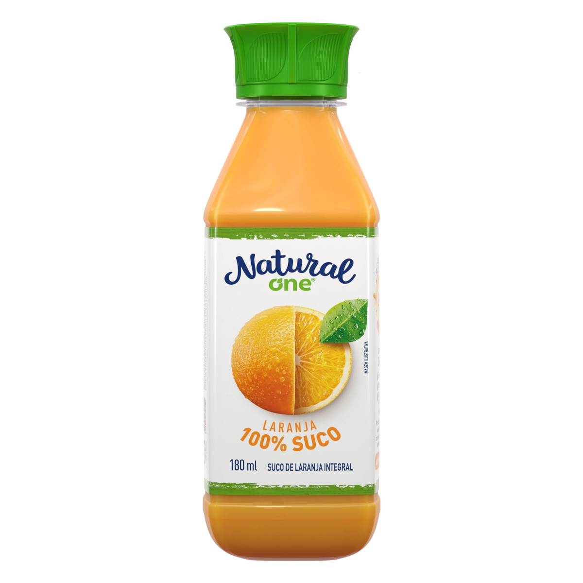 Suco Integral Laranja Natural One Refrigerado Garrafa 180ml