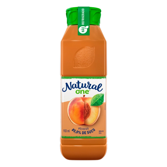 Suco Misto De Pêssego, Maçã E Laranja Natural One Ambiente 900 Ml Fardo 6 Unidades