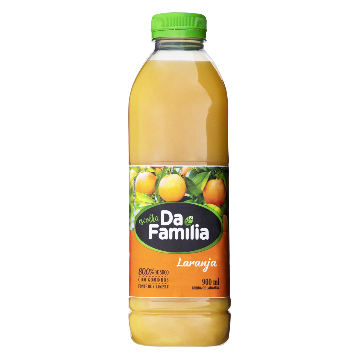 Bebida Laranja Da Família Ambiente Garrafa 900ml