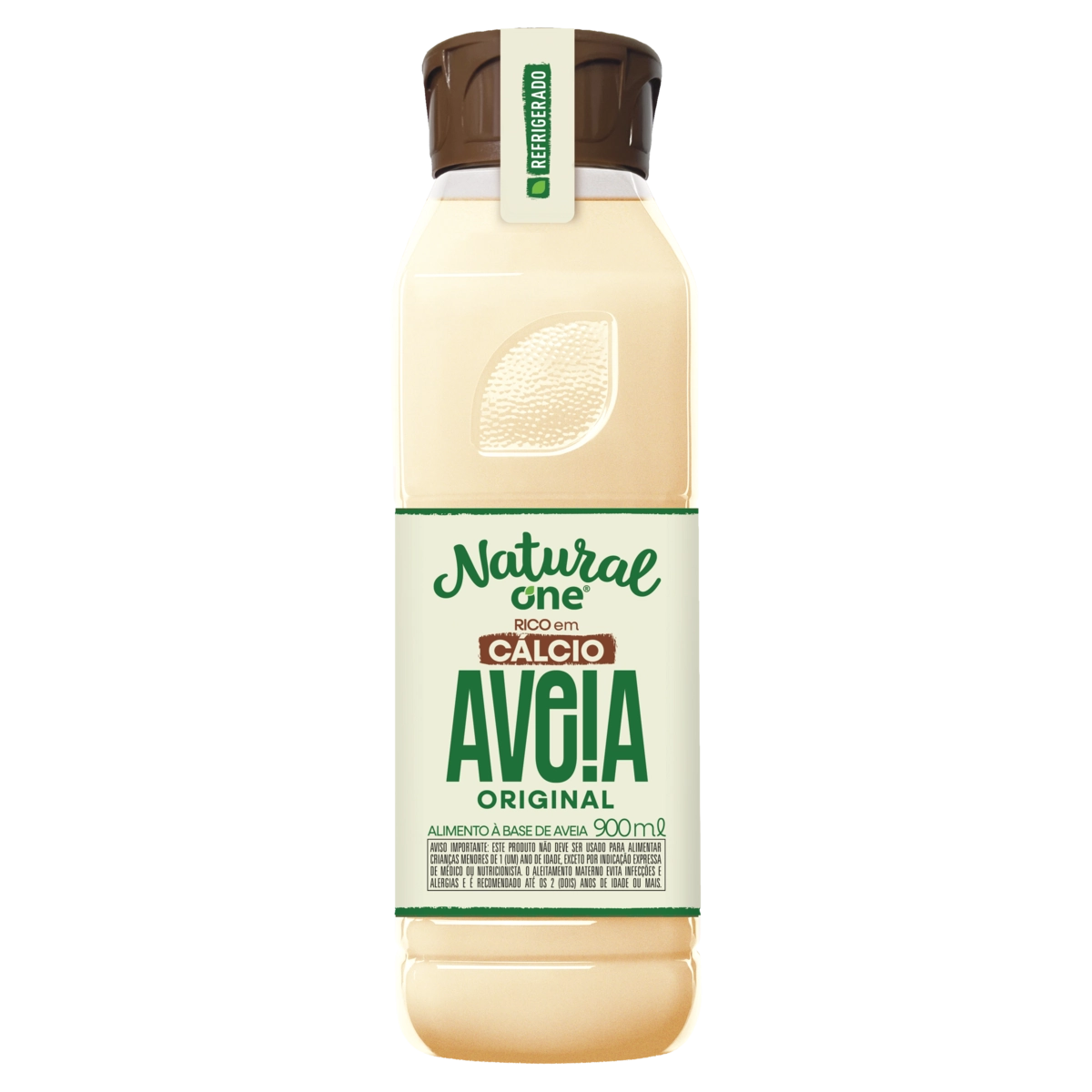 Bebida à Base de Aveia Original Natural One Refrigerado Garrafa 900ml