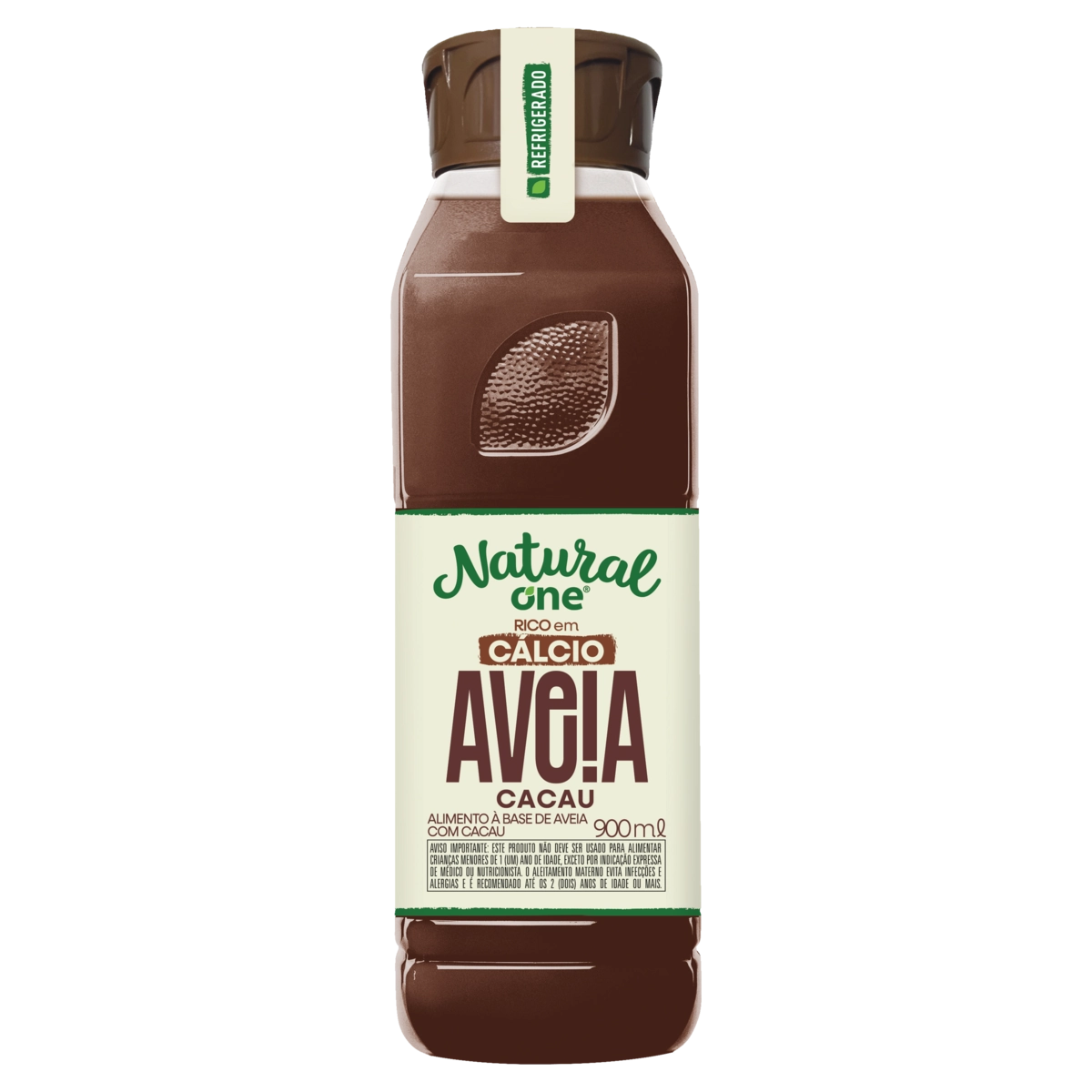Bebida à Base de Aveia Cacau Natural One Refrigerado Garrafa 900ml