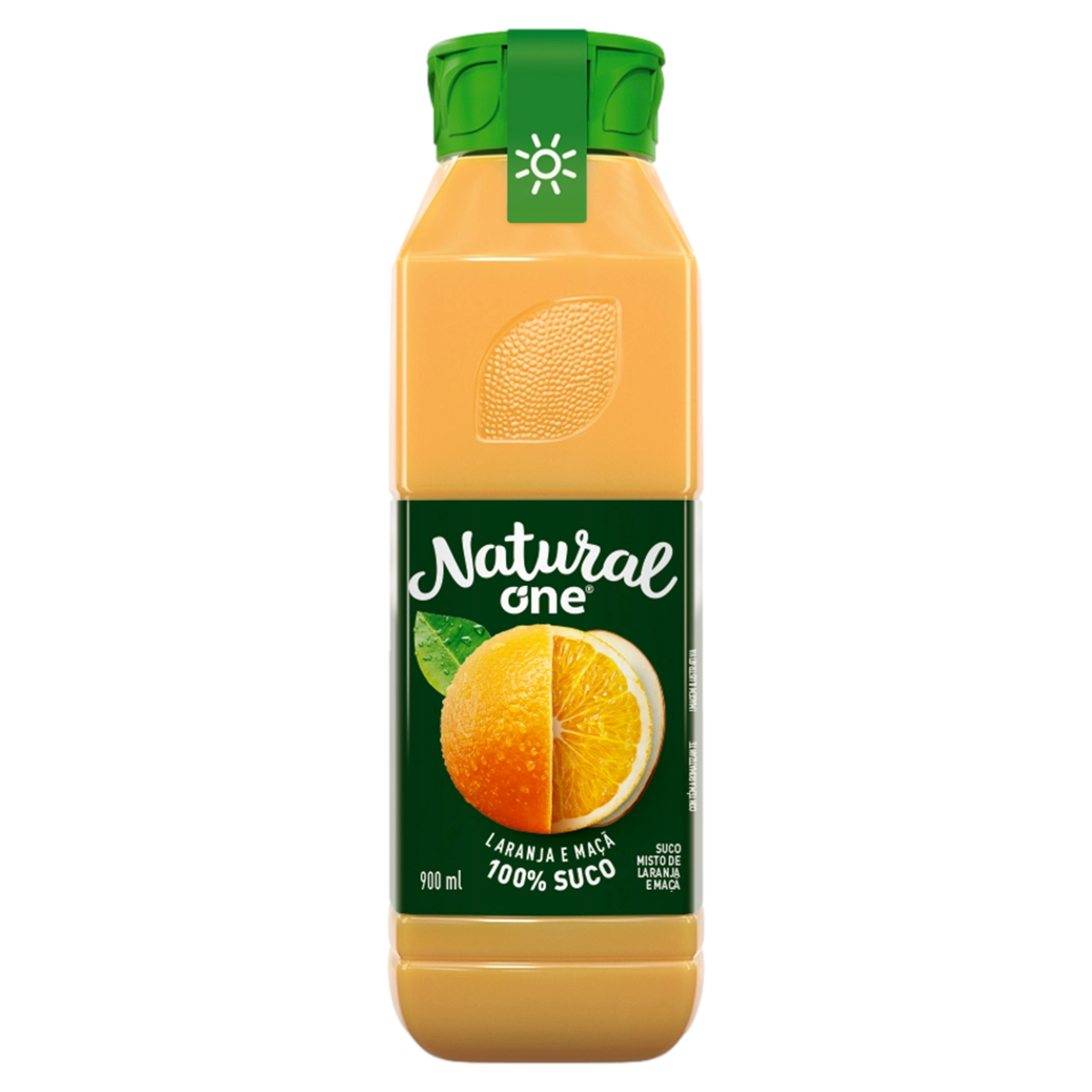 Suco Laranja E Maçã Natural One Ambiente Garrafa 900ml