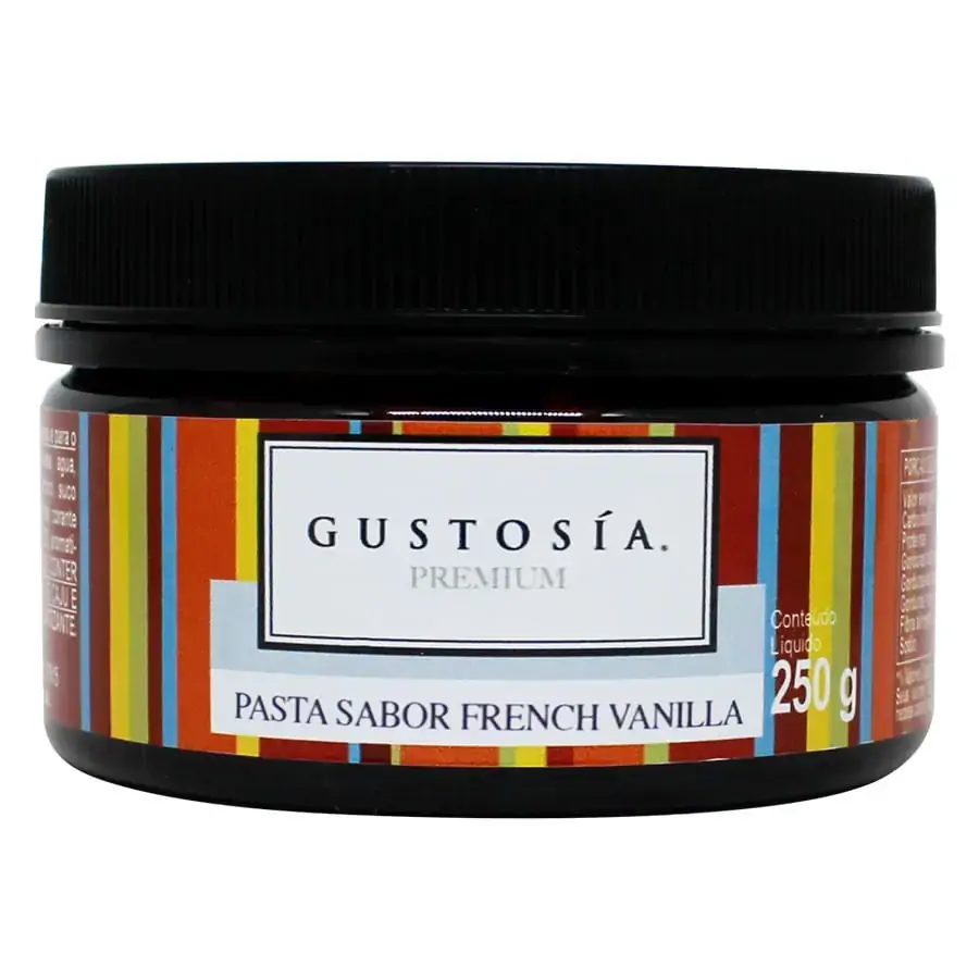 Pasta French Vanilla 220g Gustosia Mec3