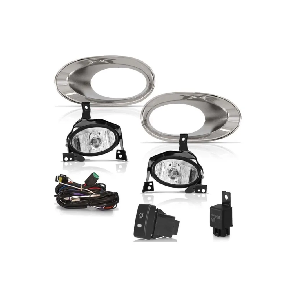 Kit Farol de Milha HONDA CRV com Aro Cromado - AUTOMOTIVE IMPORTS ZN2121015