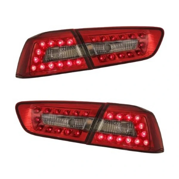Lanterna Traseira (Par) MITSUBISHI LANCER Vermelho Preto com Led - AUTOMOTIVE IMPORTS ZN1313169