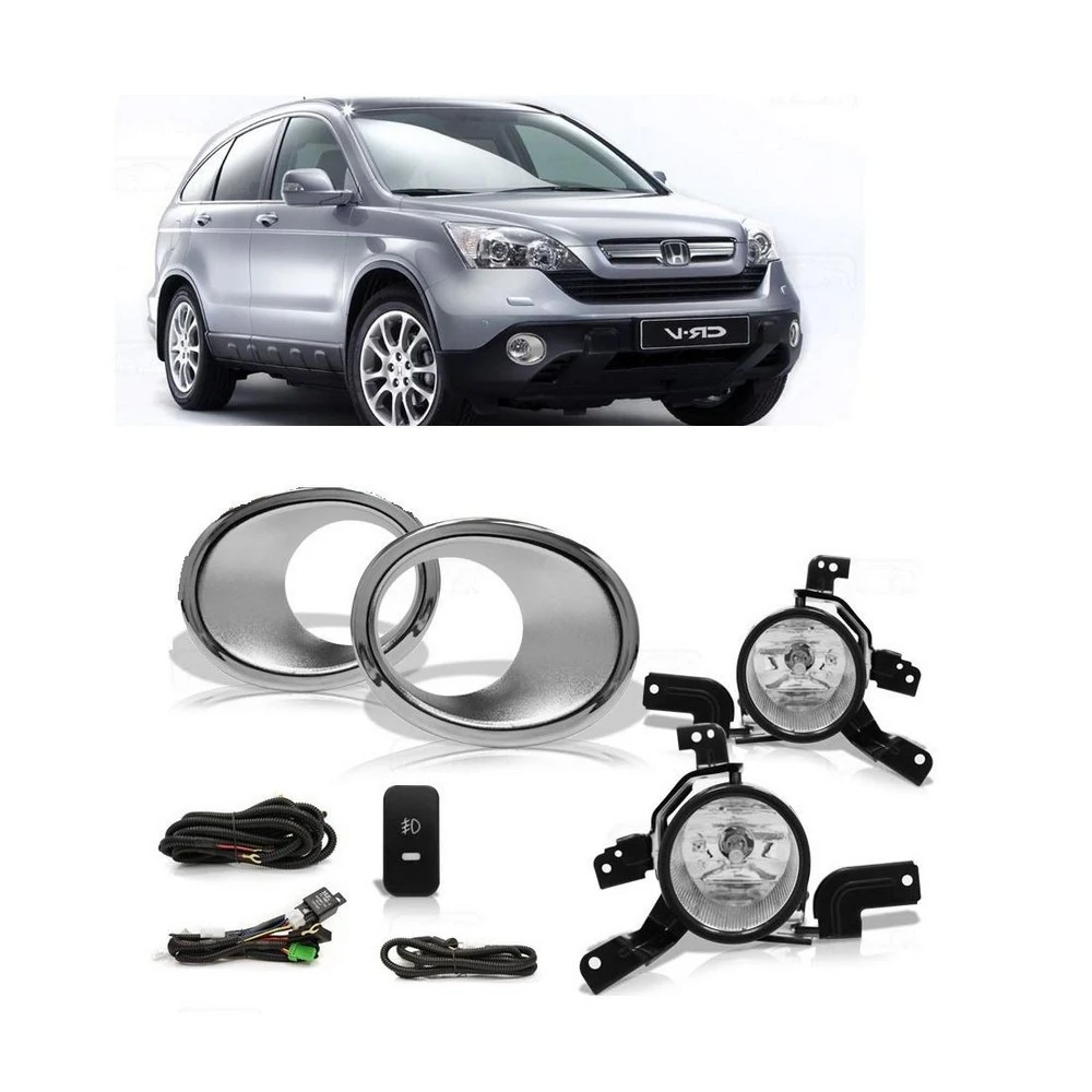 Kit Farol de Milha HONDA CRV com Moldura Cromado - AUTOMOTIVE IMPORTS ZN4545005