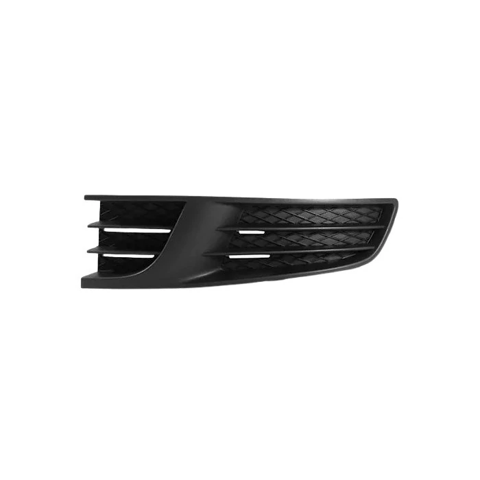 Grade do Para-choque VOLKSWAGEN POLO Lado Esquerdo Preta sem Furo - AUTOMOTIVE IMPORTS BR999361