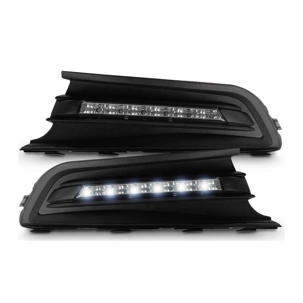 Grade do Para-choque Dianteiro VOLKSWAGEN GOL DLR Led Preto (Par) - AUTOMOTIVE IMPORTS ZN5959024