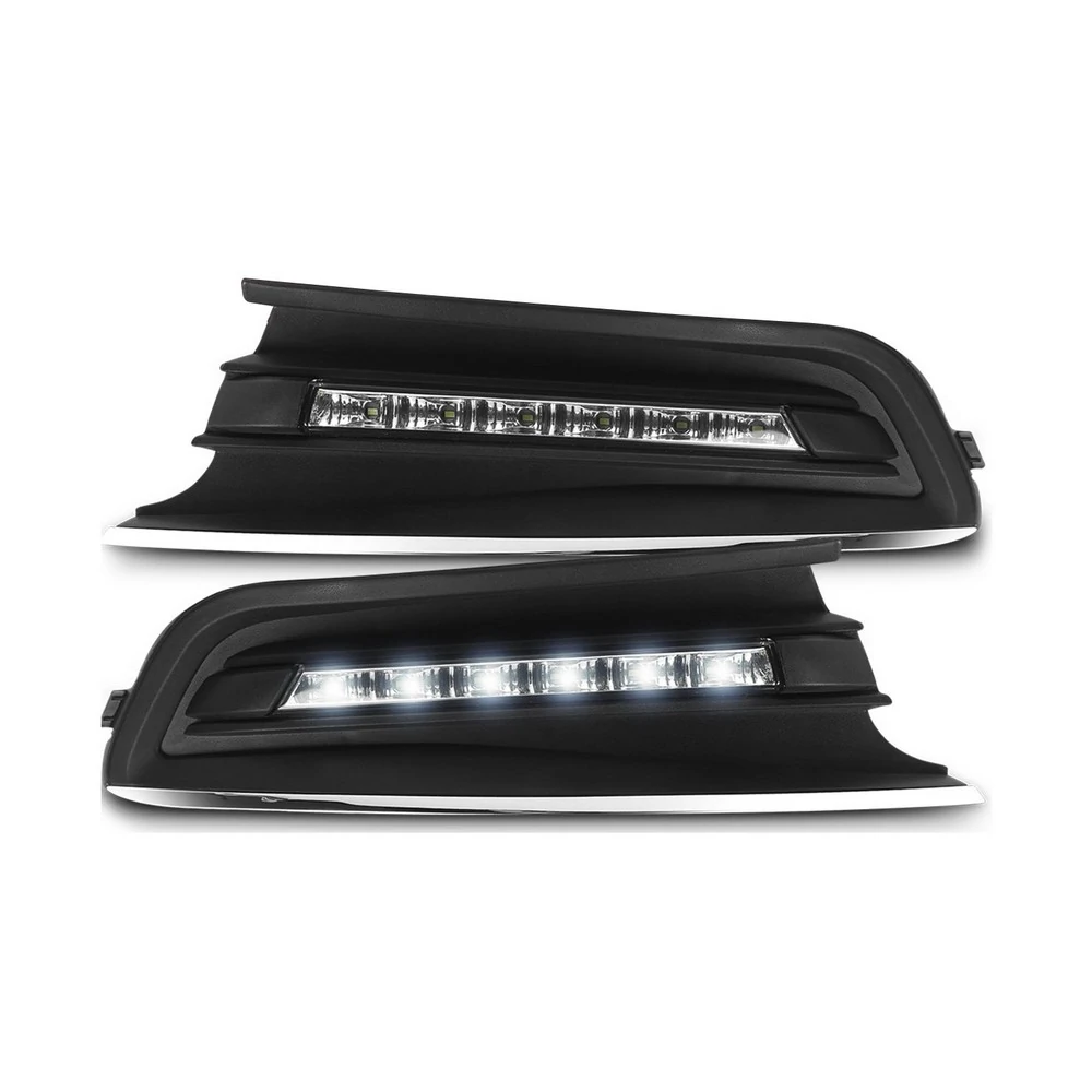 Grade do Para-choque Dianteiro VOLKSWAGEN GOL DLR Led Cromado (Par) - AUTOMOTIVE IMPORTS ZN5959025