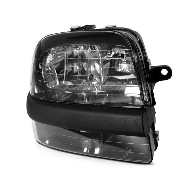 Farol Principal FIAT DOBLO Lado Direito Máscara Negra com Milha Regulagem Manual - AUTOMOTIVE IMPORTS ZN6160032