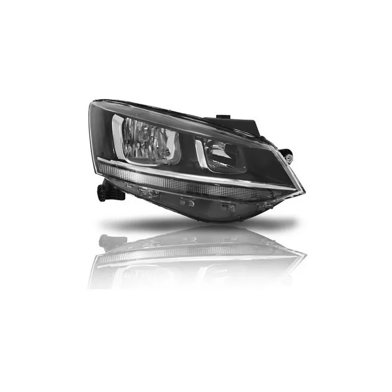 Farol Principal Lado Direito Máscara Negra Birefletor H7/H1 - AUTOMOTIVE IMPORTS ZN14143314