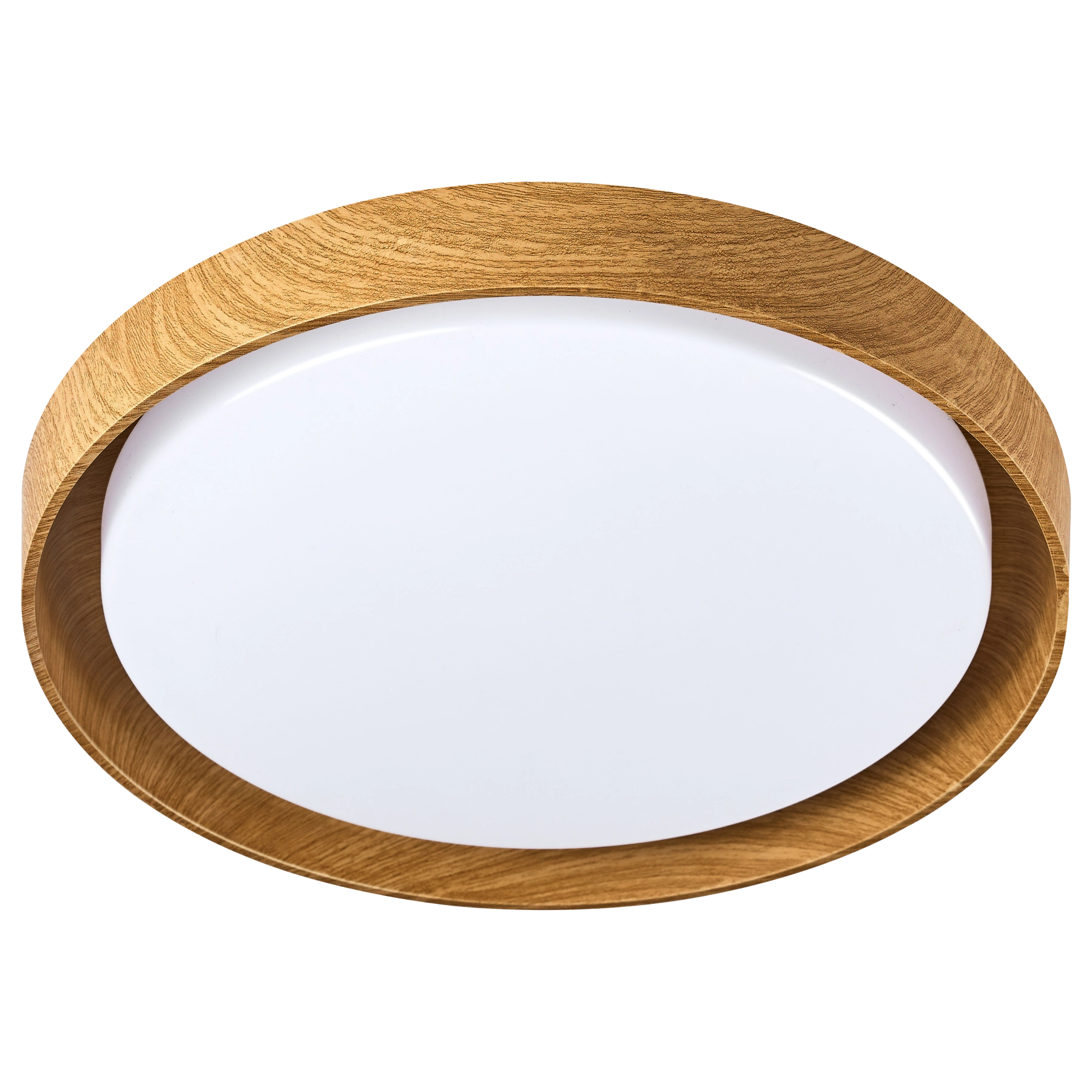 Plafon Com LED 3 em 1 Metal Cerejeira 41x8,5cm Siena Hevvy Iluminação
