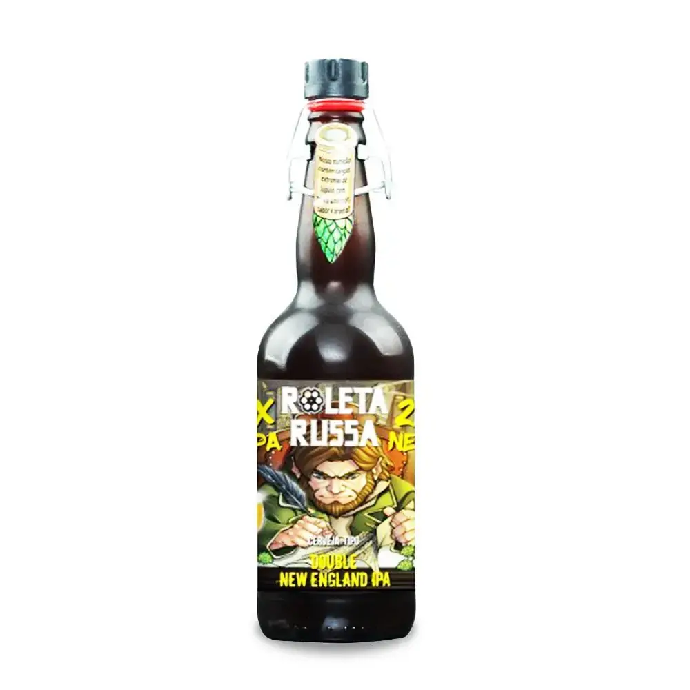 Cerveja Roleta Russa 500ml Double New England Ipa