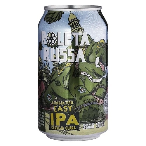 Cerveja Roleta Russa Easy IPA Lata 350ml