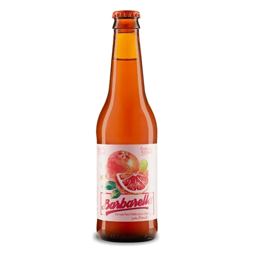 Cerveja Barbarella Fruitbier Pomelo Garrafa 355ml