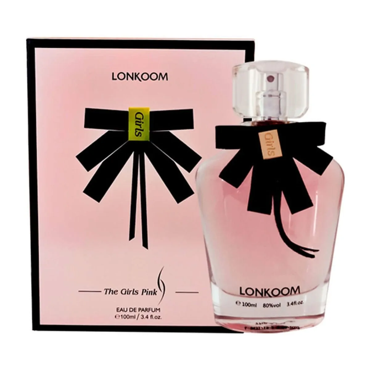 Perfume Feminino The Girls Pink De Lonkoom Eau De Parfum 100 ml
