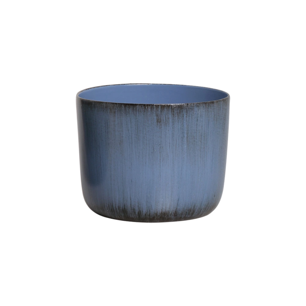 Vaso Ceramica Vietna Azul Celeste 6517 Burguina