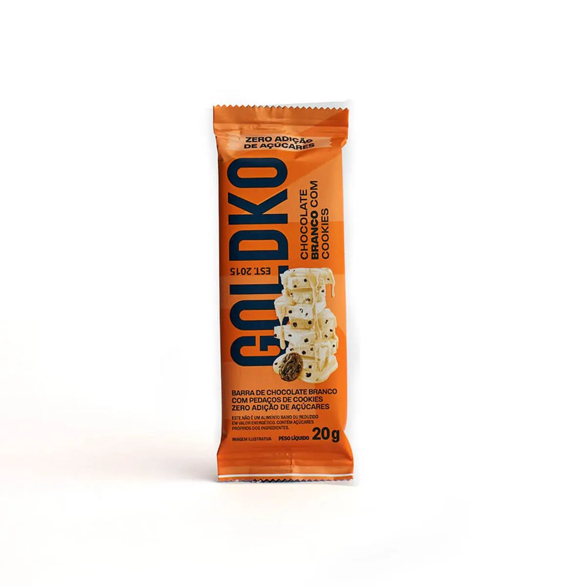 Choc Barra Goldko Ao Leite Vegano 80g