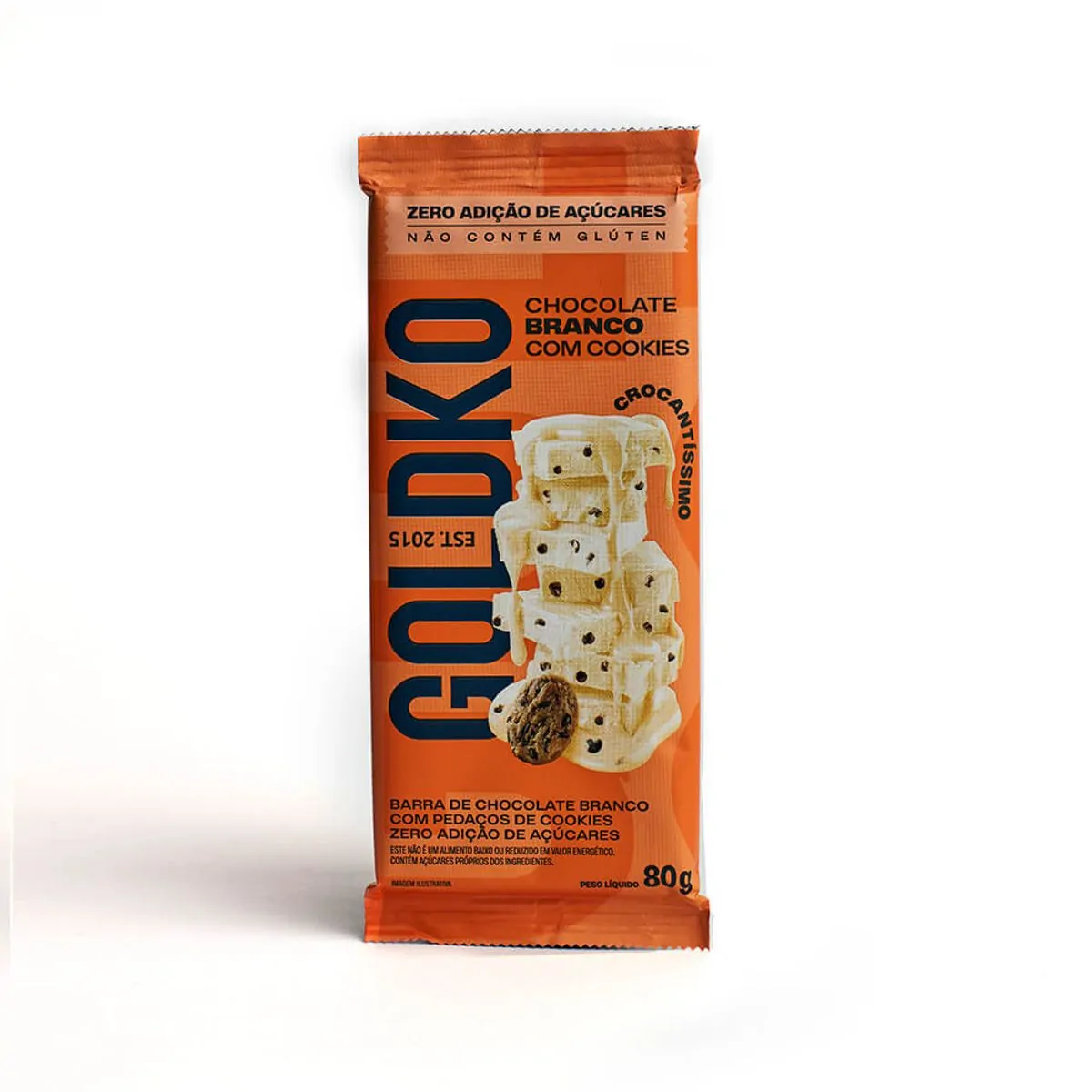 Goldko Deli Deli C/8 Zero Choc.ao Leite 70g