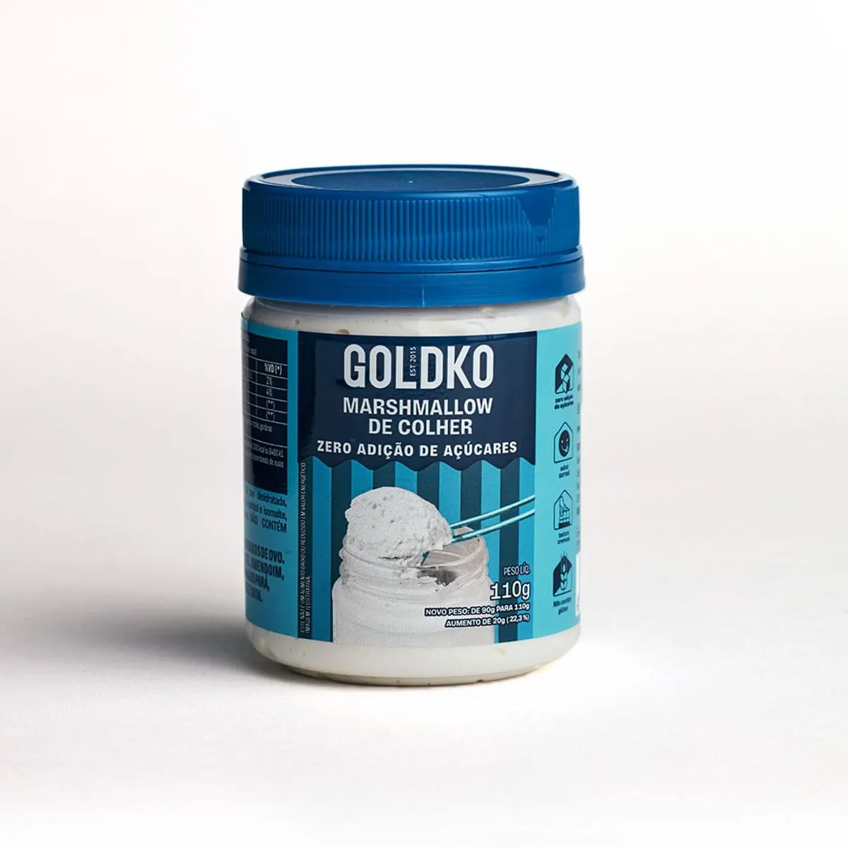 Chocolate Branco Com Cookies Goldko Pacote 80g