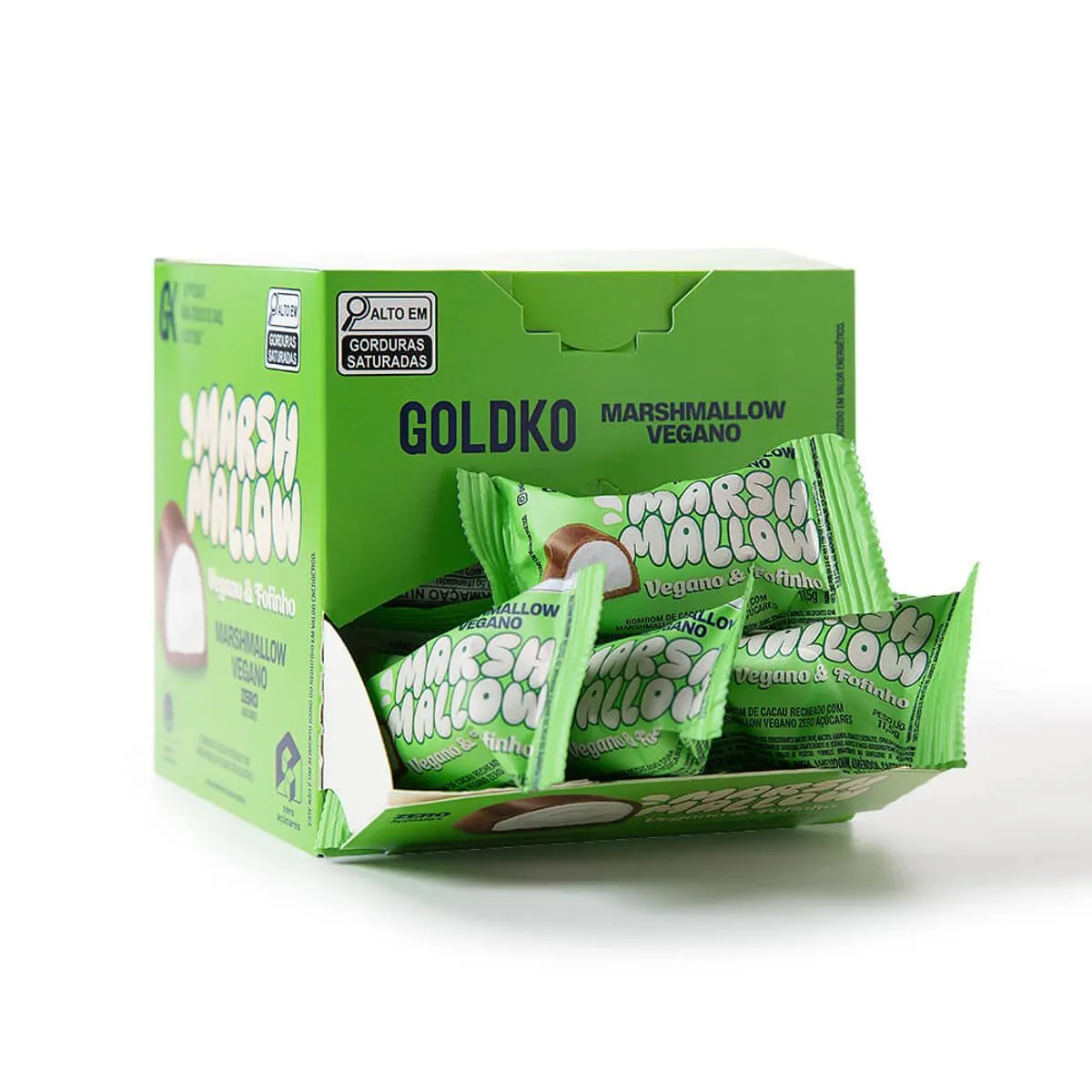 Chocolate 70 Cacau Com Pedaços De Avelãs Goldko Pacote 80g