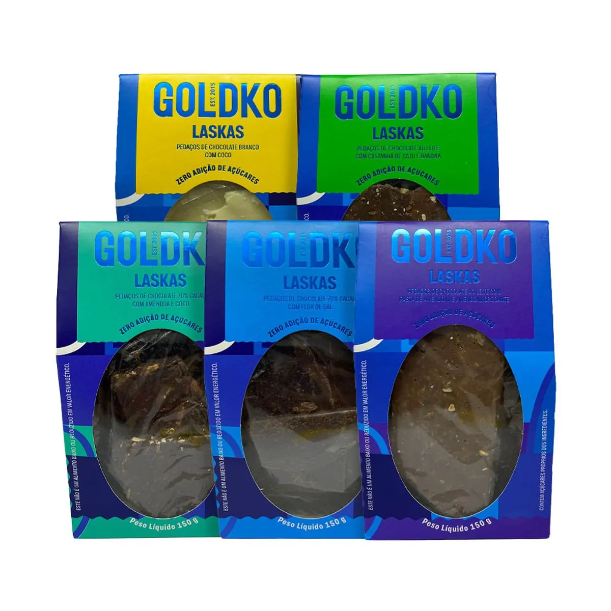Chocolate 36 Cacau Ao Leite Zero Acuc Goldko 20g