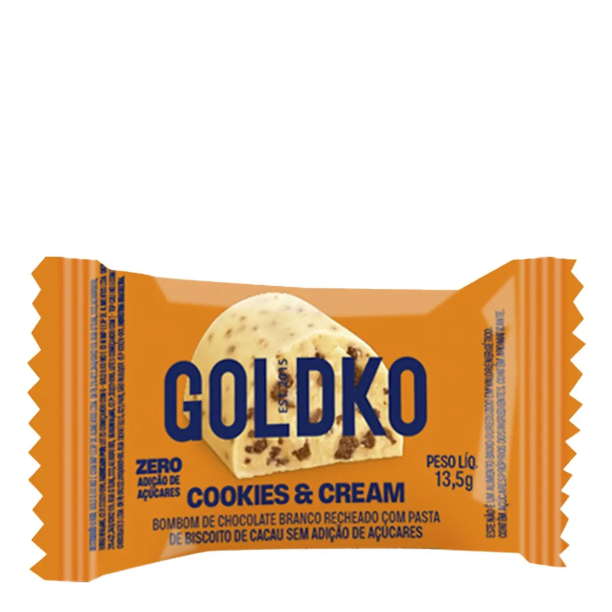 Bombom Goldko 13,5g Cookies Cream