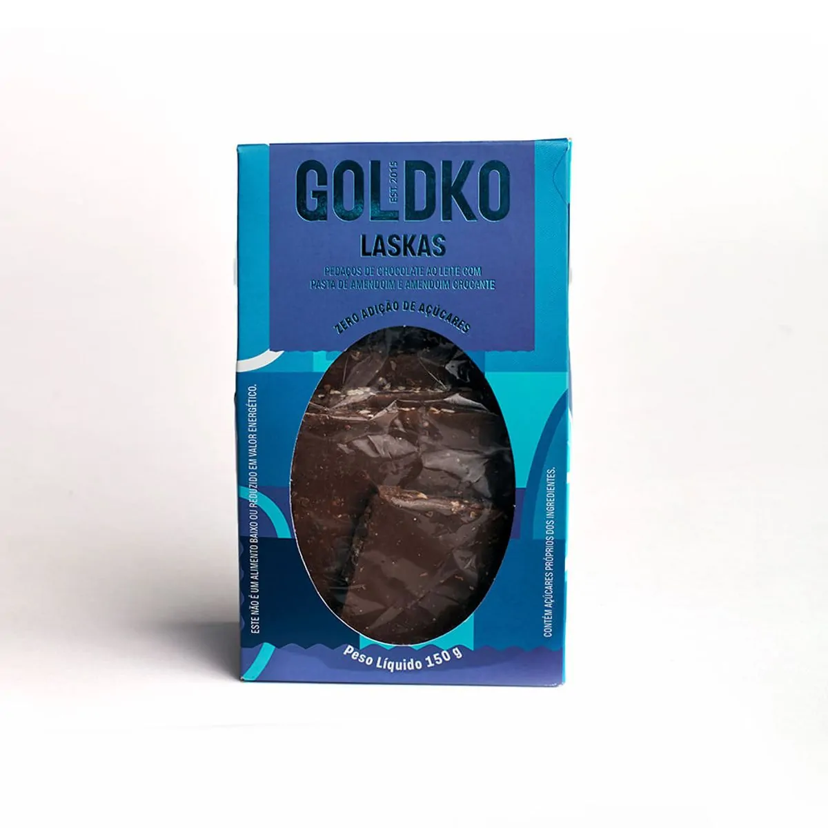 Laskas Choc Goldko Branco C/coco 150g
